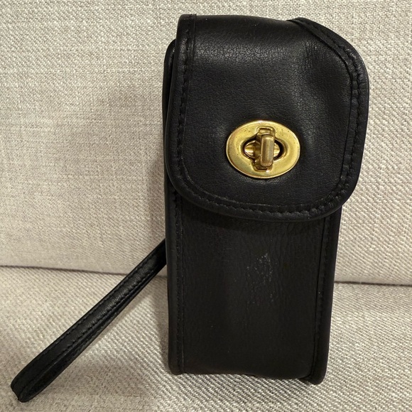Vintage Coach Leather Phone Case